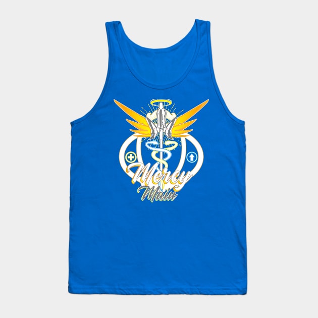 Who's your main? "Mercy" Tank Top by Dammpachi